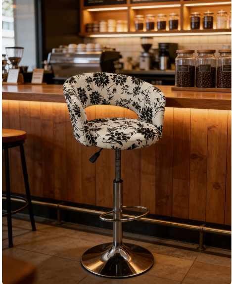 Retro and elegant bar stools