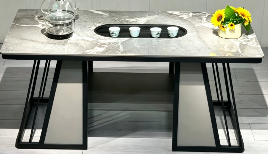 tea table with induction