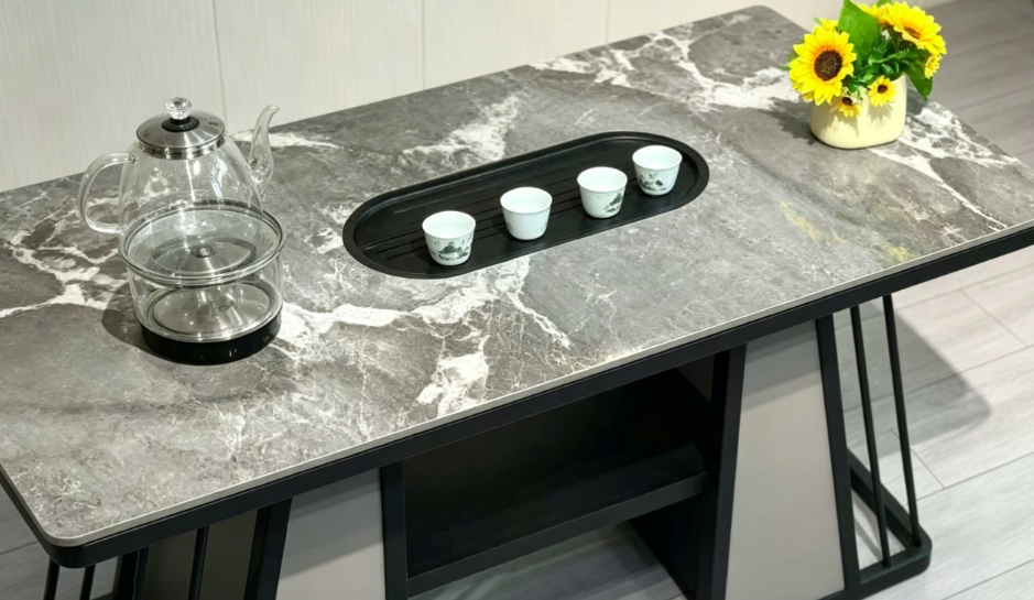 tea table with induction