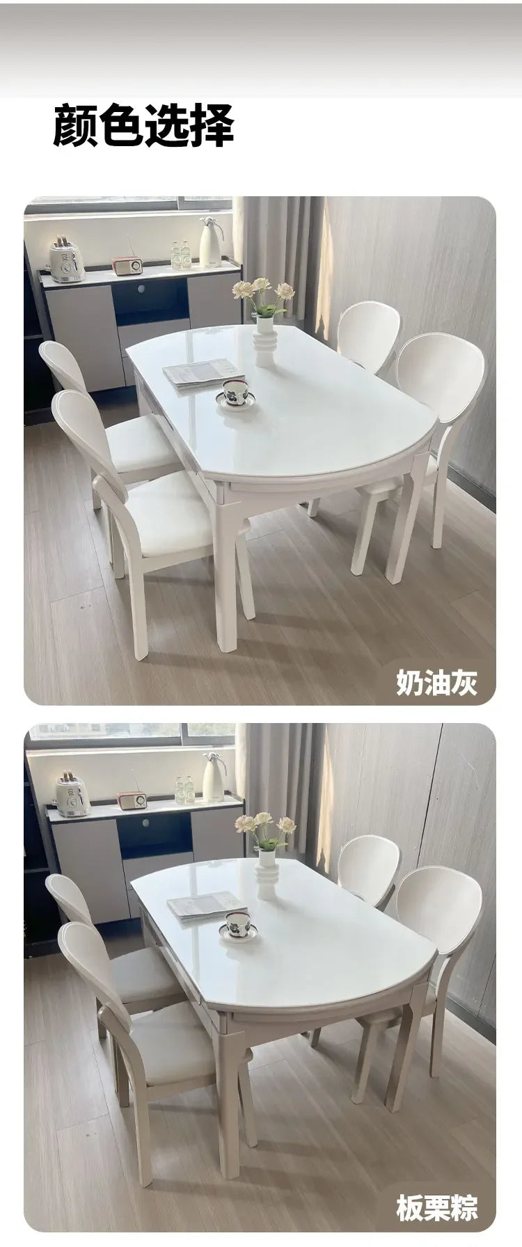 Newclassic Groceries Dining Table Luxury Modern Designer Serving Dining Table Modern Designer Beautiful Wood Muebles Furniture