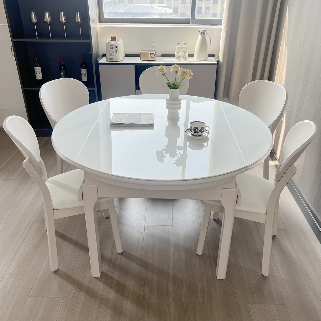 Newclassic Groceries Dining Table Luxury Modern Designer Serving Dining Table Modern Designer Beautiful Wood Muebles Furniture