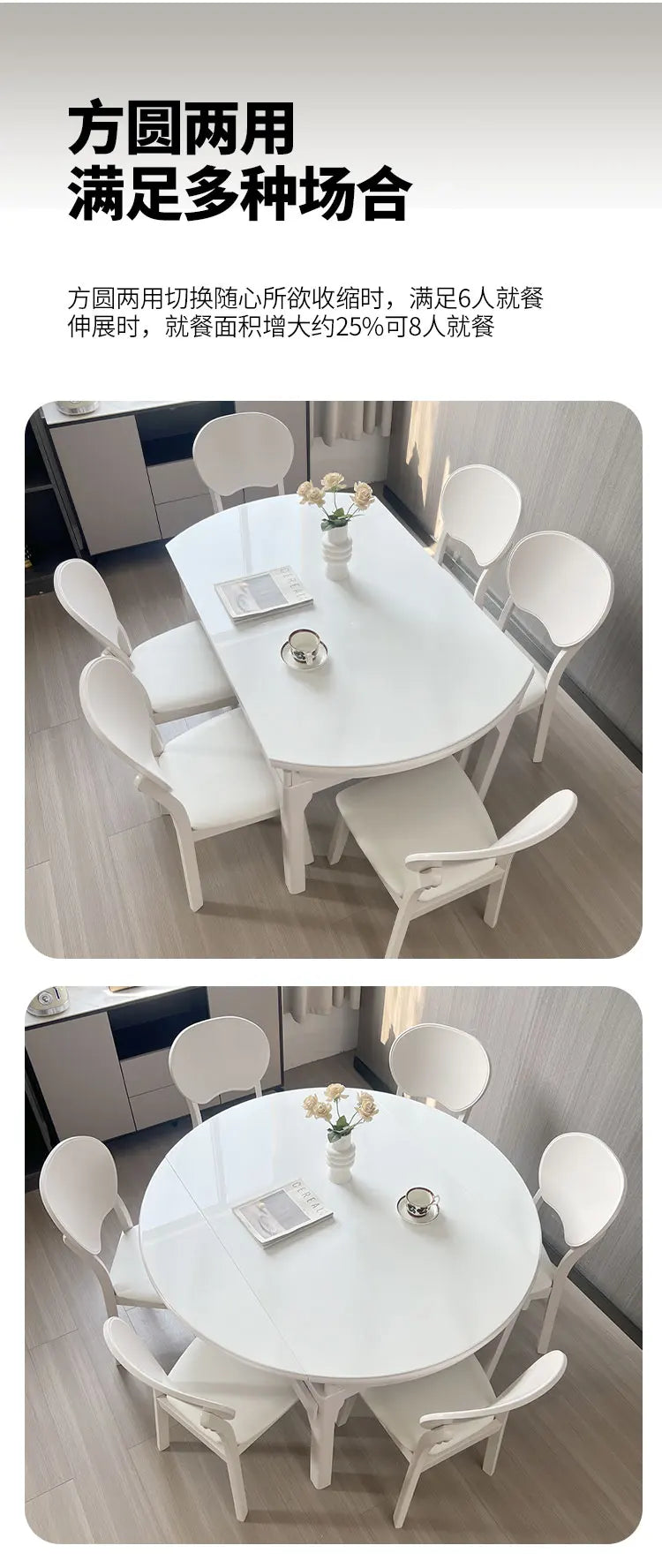 Newclassic Groceries Dining Table Luxury Modern Designer Serving Dining Table Modern Designer Beautiful Wood Muebles Furniture