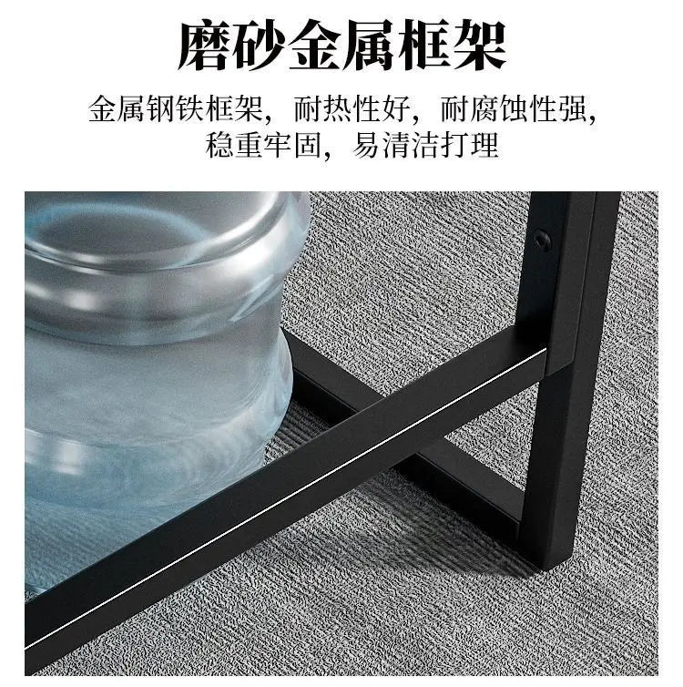 Internet celebrity rock slab kung fu tea table office commercial household living room simple multi-functional coffee table tea
