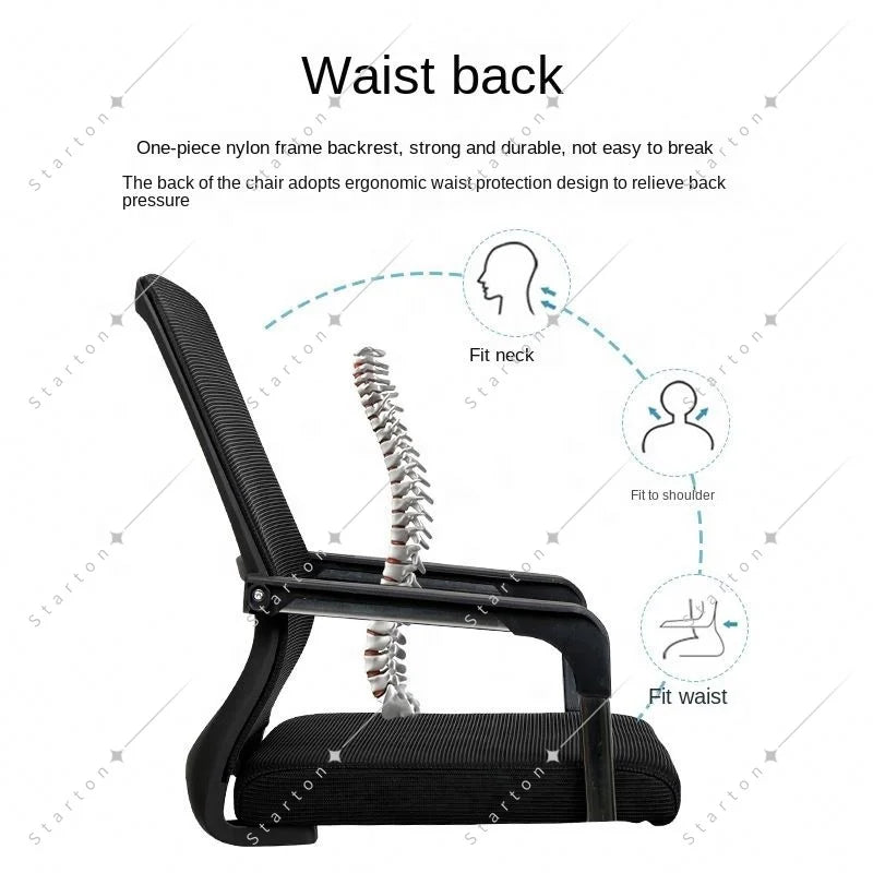 High Cost-Performance Durable Build Office Mesh Chair With Basic Functions for Budget Offices in Guangdong Foshan Factory