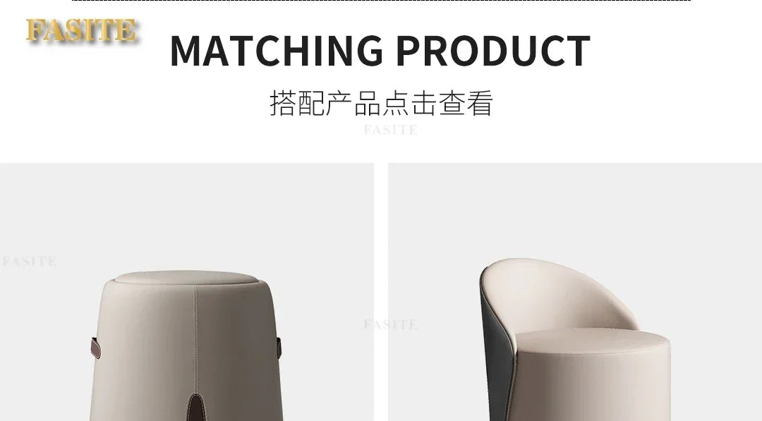 Light luxury wood grain rock slab multi-functional tea table
