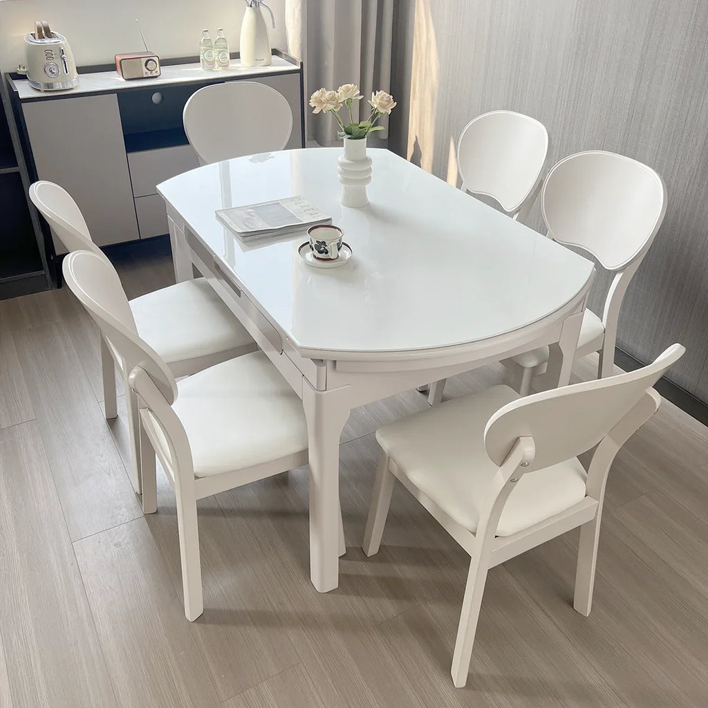 Newclassic Groceries Dining Table Luxury Modern Designer Serving Dining Table Modern Designer Beautiful Wood Muebles Furniture