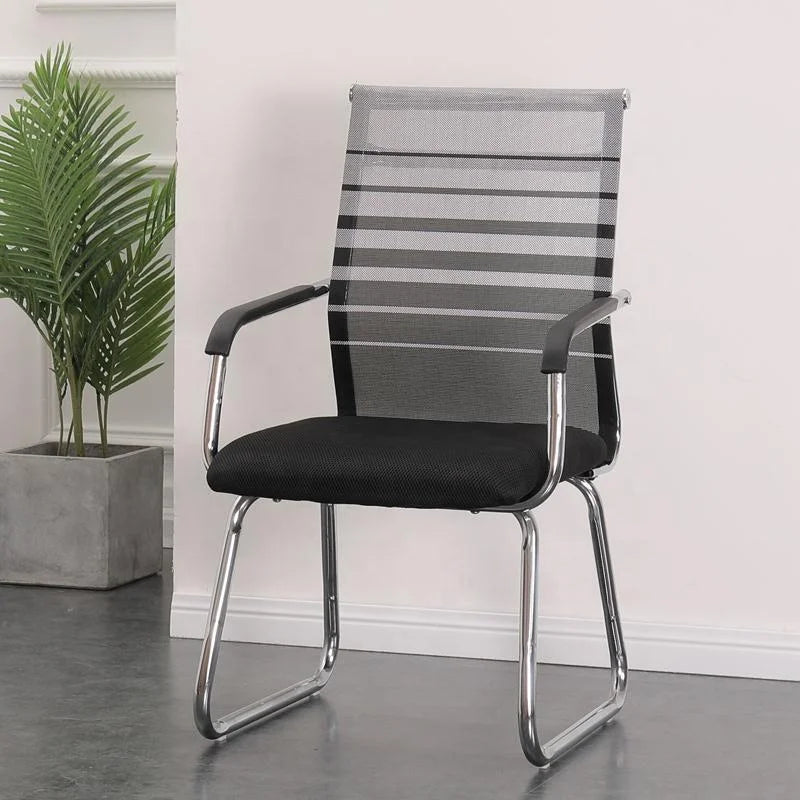 / Factory Direct Sale Bow-Shaped Mesh Office Visitors Chair Thickened PP Material boss Executive Chair