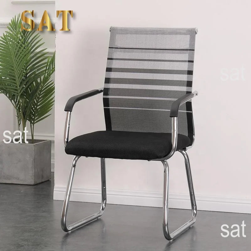 / Factory Direct Sale Bow-Shaped Mesh Office Visitors Chair Thickened PP Material boss Executive Chair