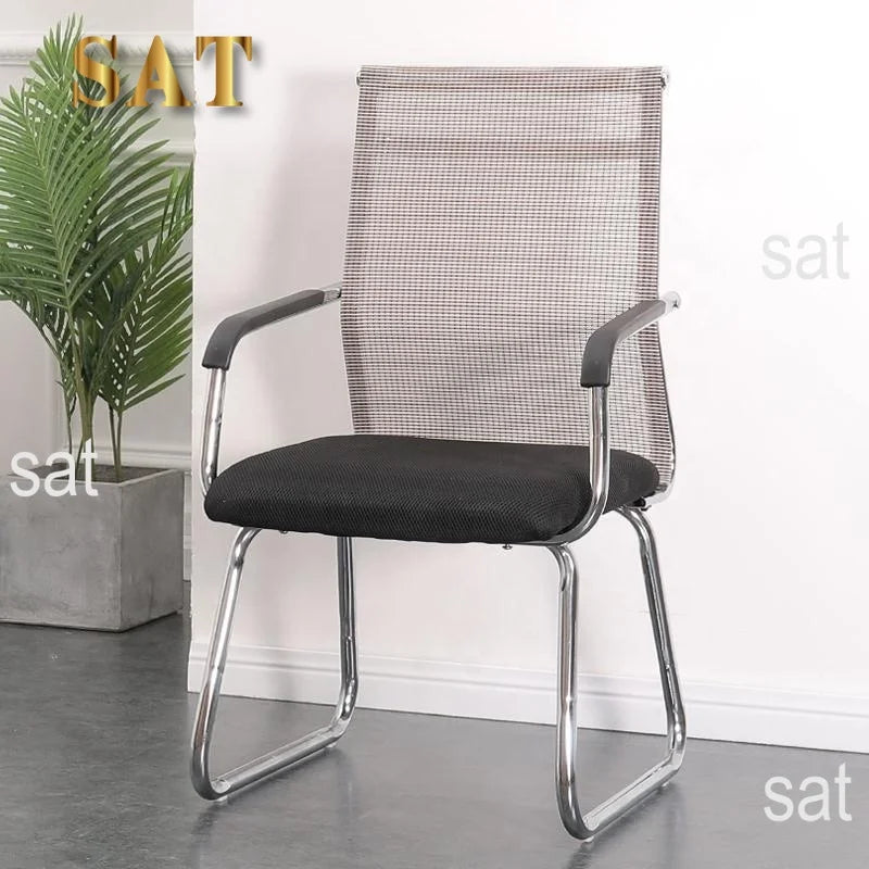 / Factory Direct Sale Bow-Shaped Mesh Office Visitors Chair Thickened PP Material boss Executive Chair
