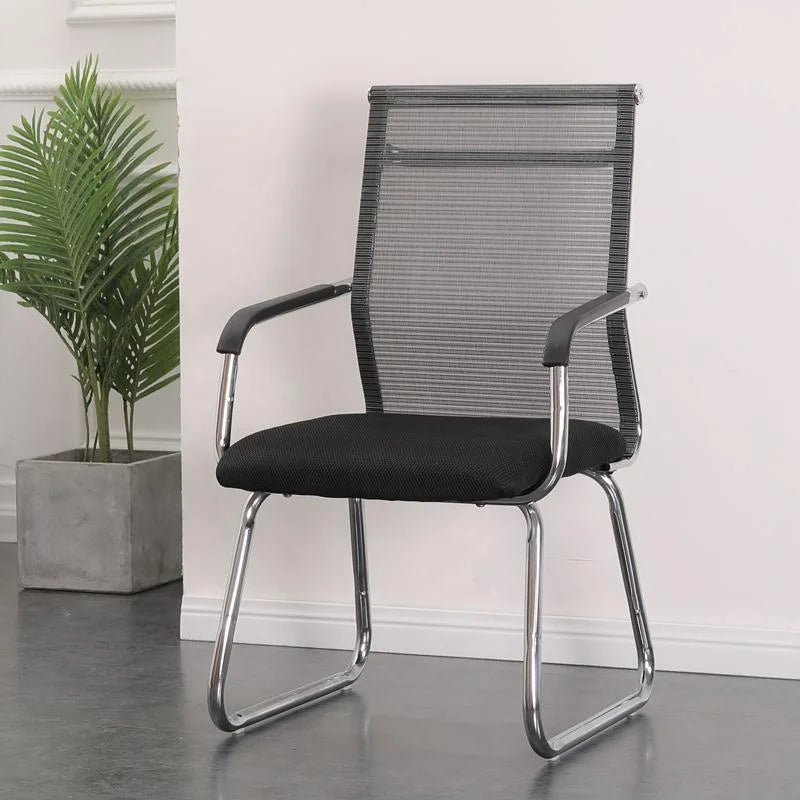 / Factory Direct Sale Bow-Shaped Mesh Office Visitors Chair Thickened PP Material boss Executive Chair