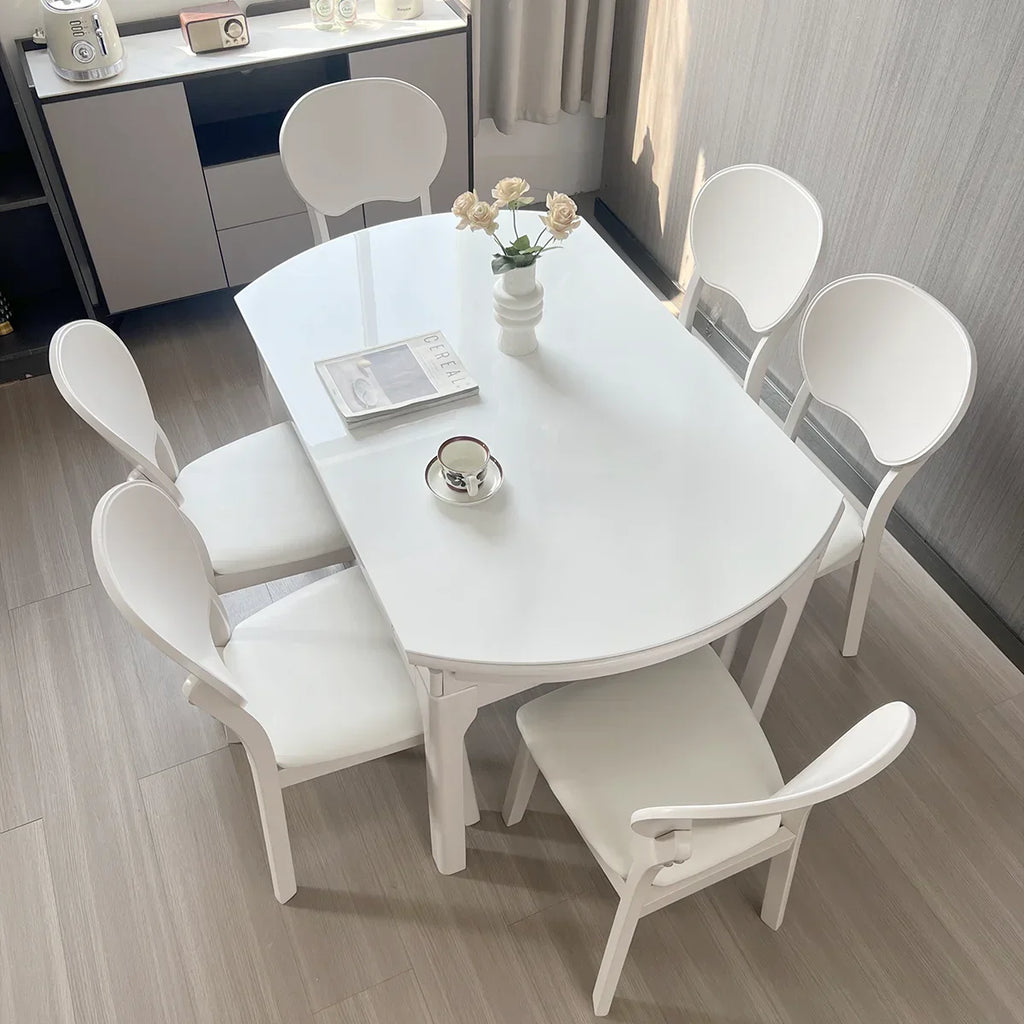 Newclassic Groceries Dining Table Luxury Modern Designer Serving Dining Table Modern Designer Beautiful Wood Muebles Furniture